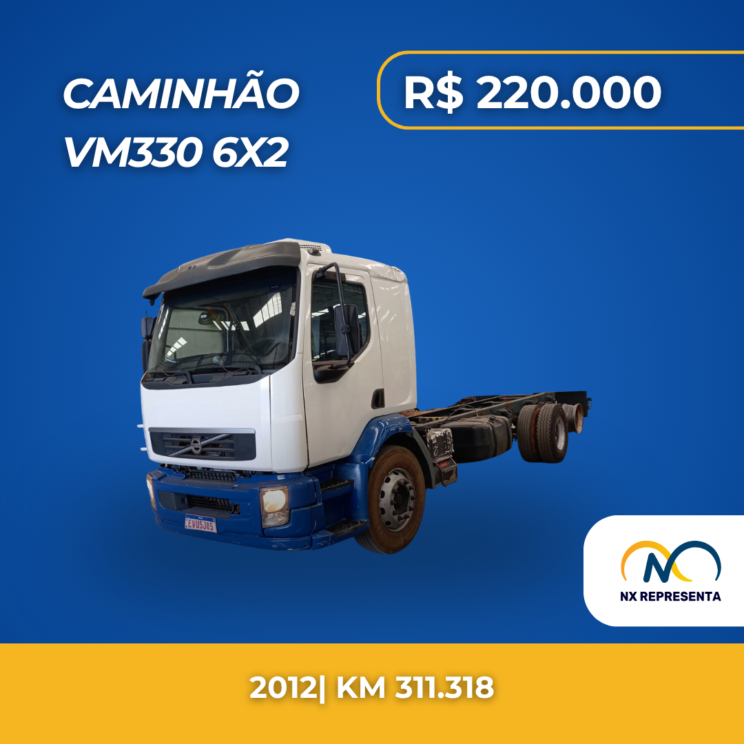 Caminhão VM330 6x2