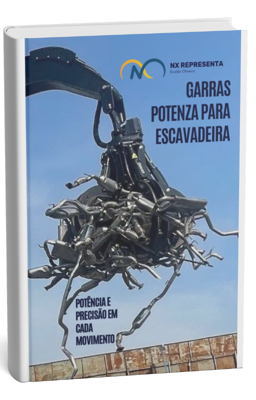 GARRAS PARA ESCAVADEIRAS E MANIPULADORES